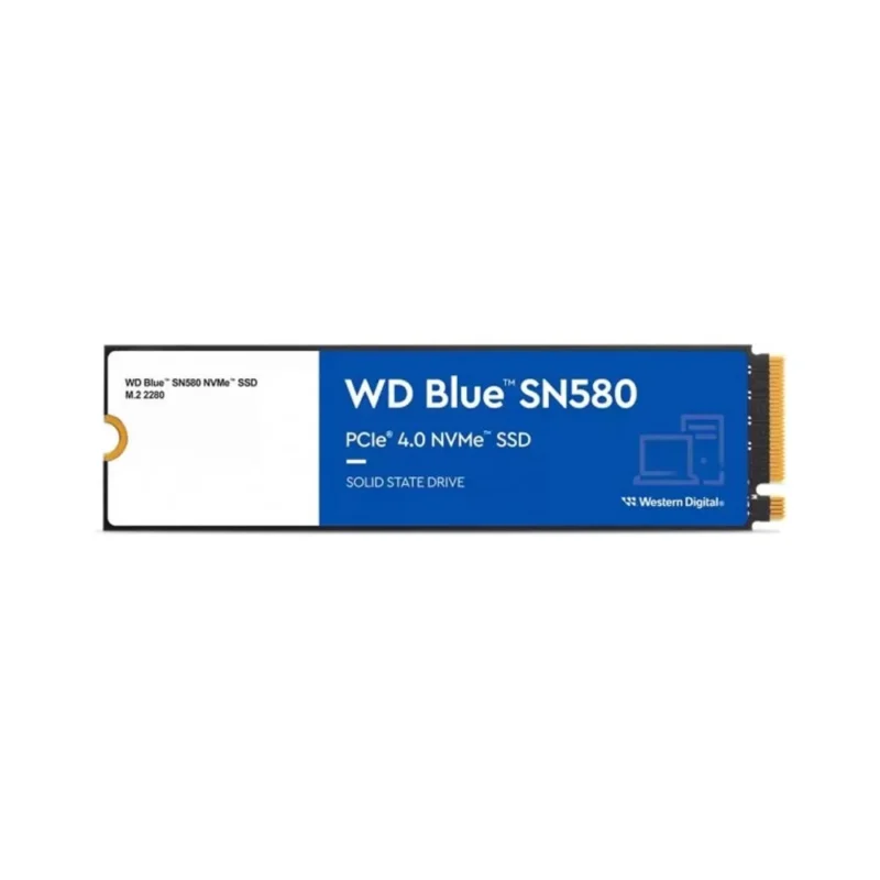 WD 500GB Blue SN580 Gen4 Nvme M.2 SSD